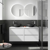 Mueble de baño NOJA 140 cm - 4 CAJONES - ENCIMERA - BañoClick